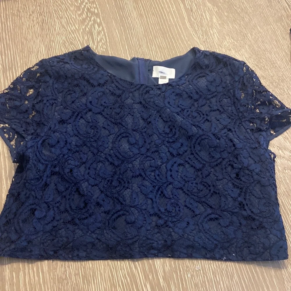 Jcrew Collection lace crop top